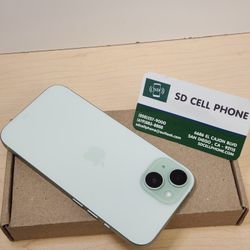 iPhone 15 128 GB Unlocked For Any Carrier | Green | Excellent Condition 