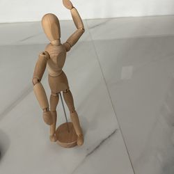 IKEA Artists Wooden Manikin Flexible Body Joints Human Figure Puppet Toys Model 