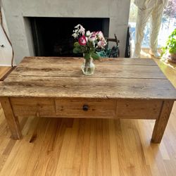 Antique Wooden Coffee Table!