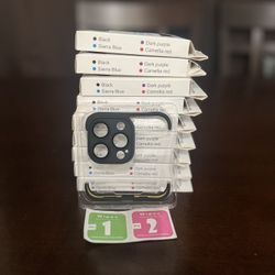 iPhone 15 14 13 Pro Max Camera & Corner Protector (Black)