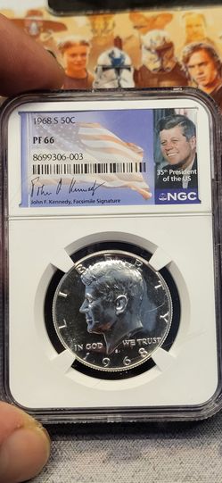 1968 kennedy half dollar
