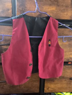 $4 NUTCRACKER KID'S VEST SIZE 3T