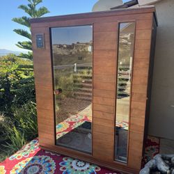 Infrared or hot stone sauna