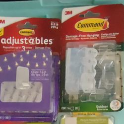 3M Hooks & Clips Boxes Combo 50% OFF - $10$