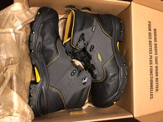 Brand New out of the box Keen Logandale steel toe work boots Size 11.5
