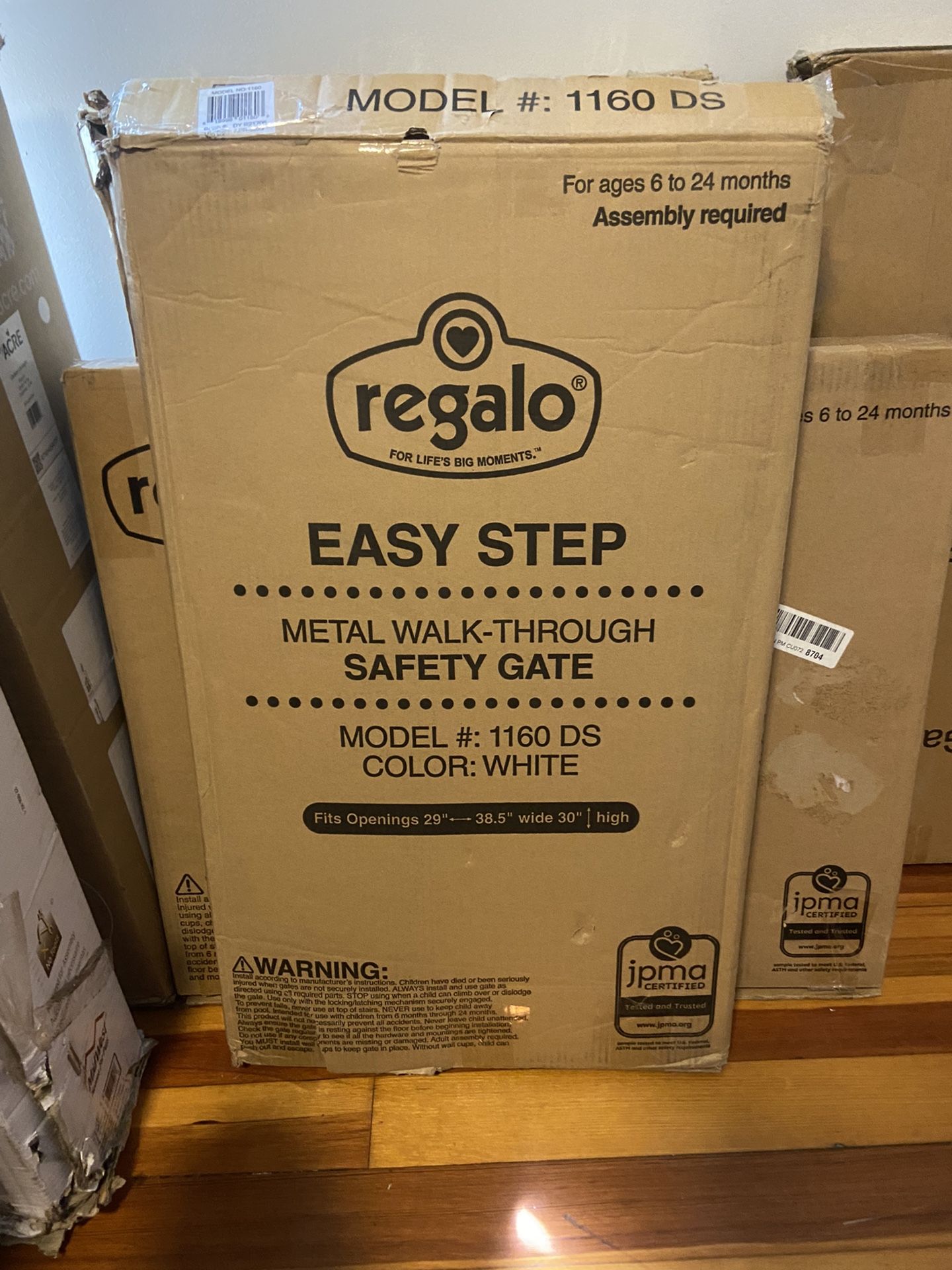 Regalo Easy Step Walk Through Gate