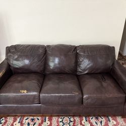 Leather Couch (used)
