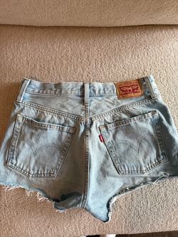 Levi's 501 Cutoff Denim Shorts