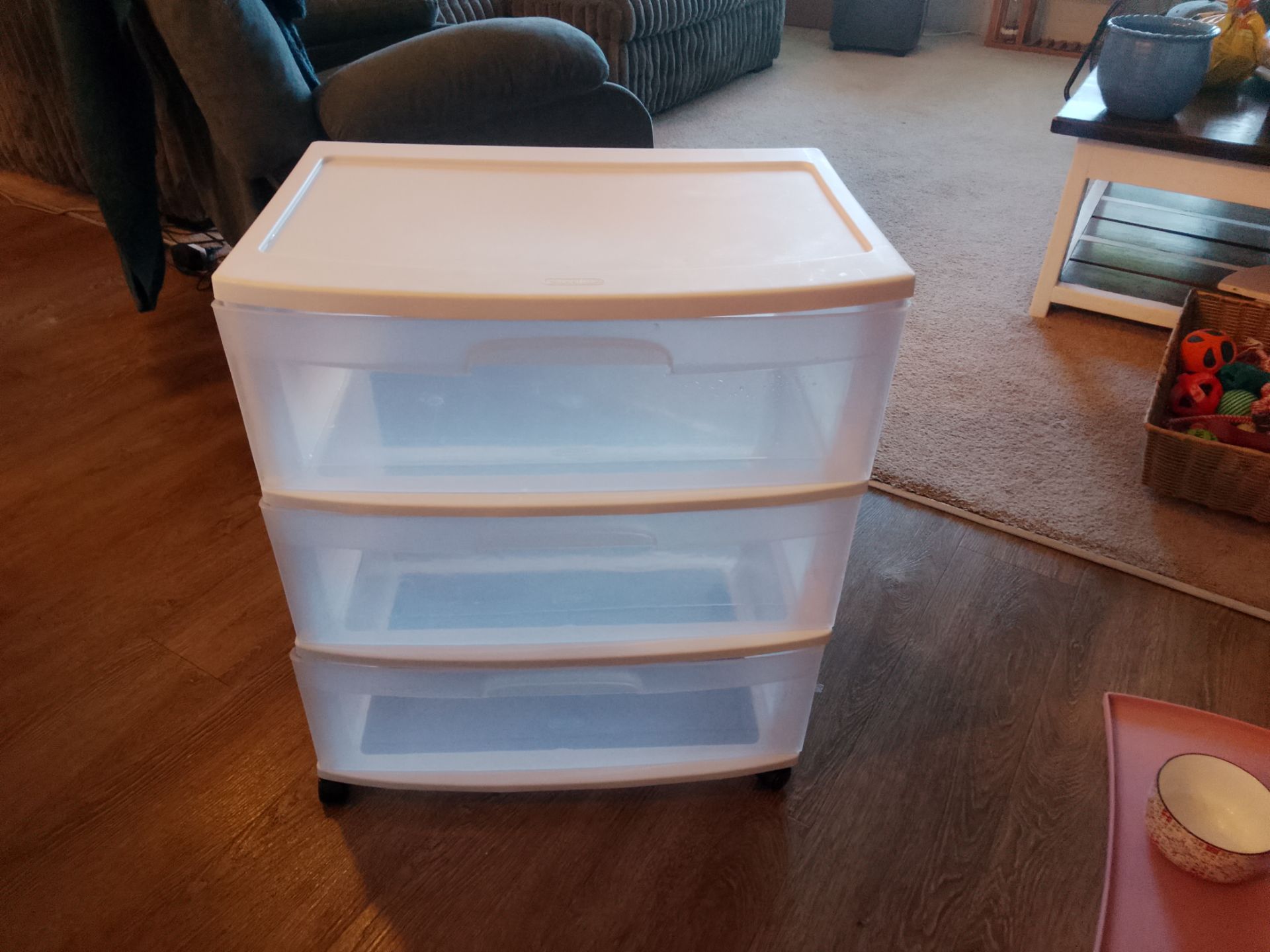 3 drawer storage tower