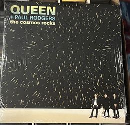 New Unopened Queen + Paul Rodgers The Cosmos Rocks 2 LP Sealed Set 2008 Original Hollywood Records