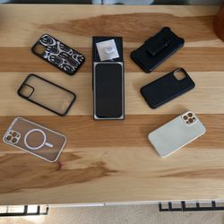 iPhone 12 Pro With Cases