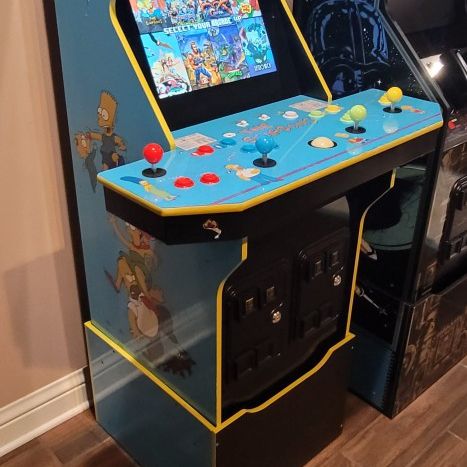 Modded Simpsons Arcade 
