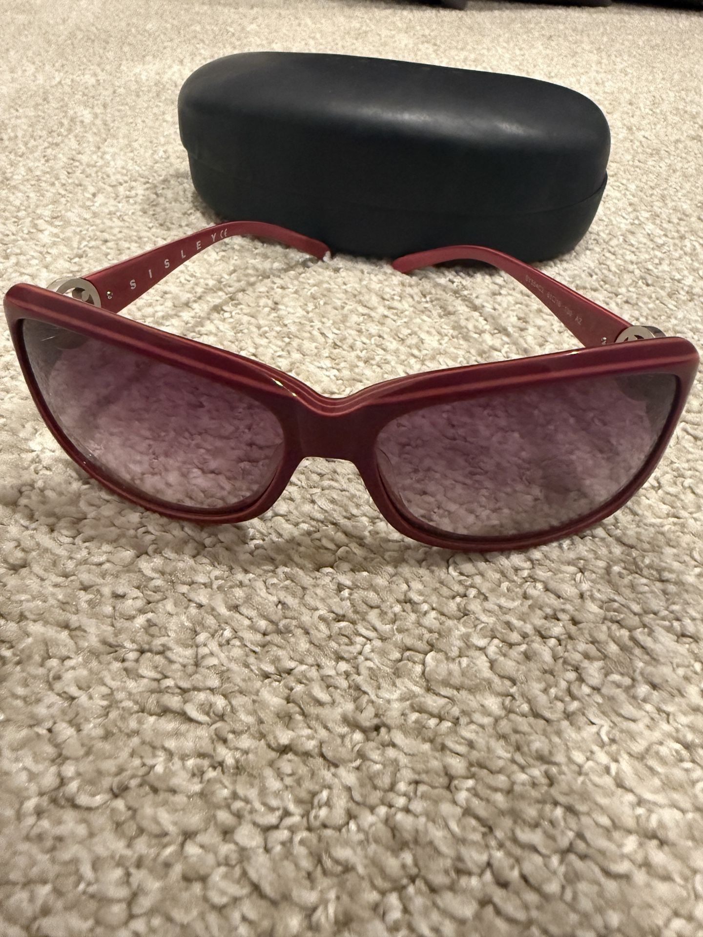Sisley Bold Red Women's Sunglasses