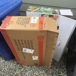 Two Large Boxes For Reuse 
