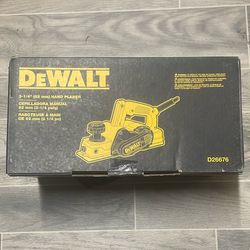 DeWALT Hand Planer