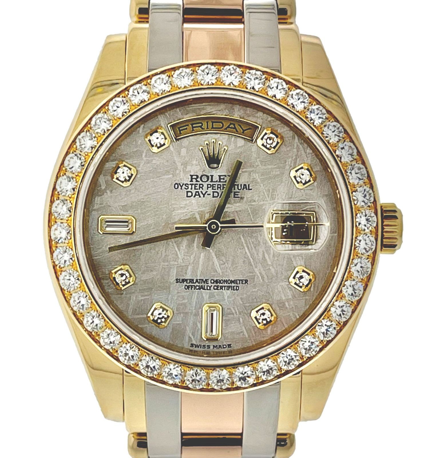 Rolex Day-Date Special Edition Tridor Masterpiece Meteorite Dial