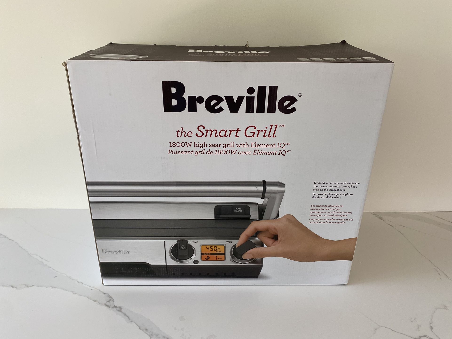 Breville The Smart Grill & Griddle BGR820XL