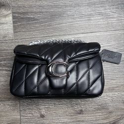 Black Coach tabby purse