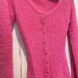 Pink Fuzzy Romper