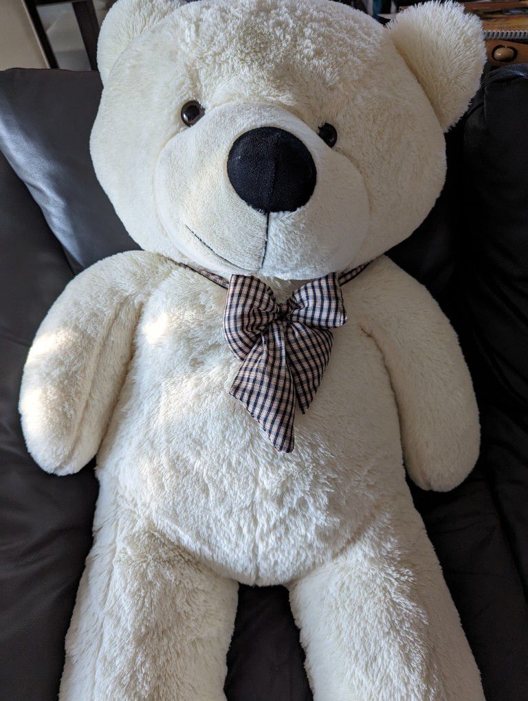 Big White Teddy Bear