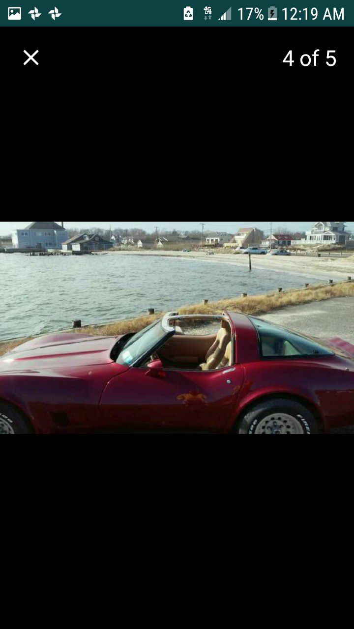 1981 Chevy Corvette only 18,000 miles