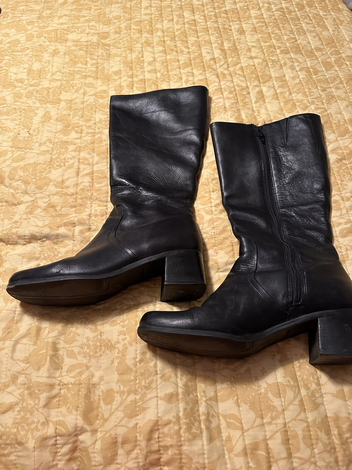 Naturalizer Leather Boots Size 10