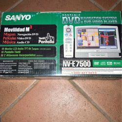 NEW PORTABLE DVD, Nav Syst& DVD Presents 