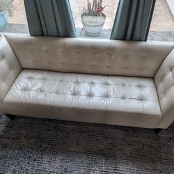Chateau D'ax Leather couch