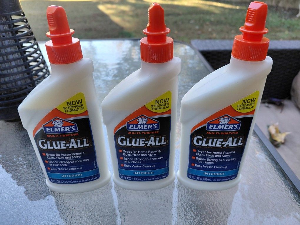 3 Elmer's Indoor Glue New