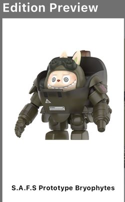 Pop Mart The Monsters Kow Yokoyama Ma.K. Maschinen Krieger S.A.F.S Prototype Bryophytes Labubu Vinyl Collectible Figurey