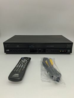 JVC ,VCR/DVD Player with remote and cable. Works fine!