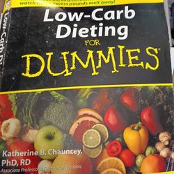 Low Carb Dieting For Dummies Paperback 