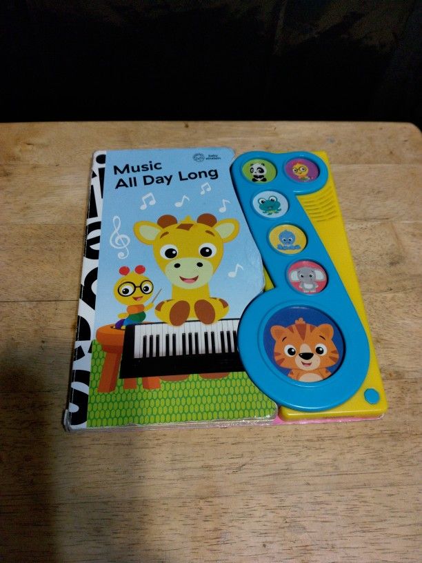 Baby Einstein Music All Around Sound Book.