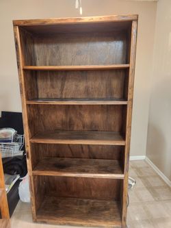 Wood Bookshelf