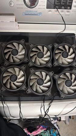 Cooler Master PC Case Fans – Set of 6