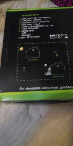 Solor panel lights