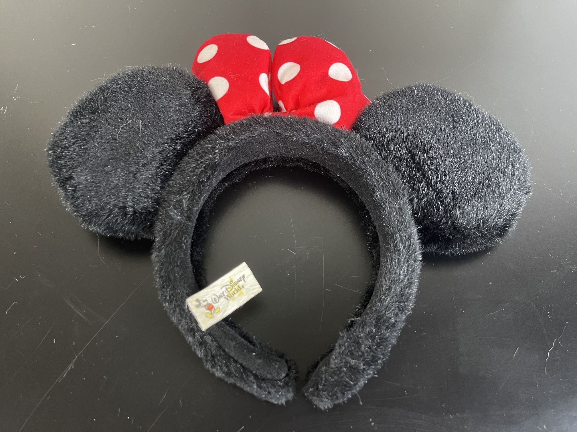 Fuzzy Minnie Mouse Ears (Disneyland Resort)