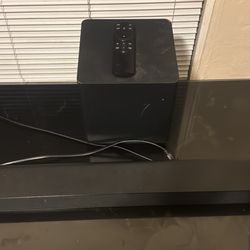 Vizio Soundbar And Subwoofer 