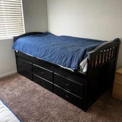 Twin Captain Bed