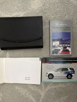 Manual Book For Mercedes Benz ML350 /ML500 What Is Your Offer