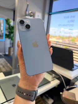 Unlocked iPhone 14 blue B-
