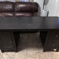Black Desk  $100  OBO 