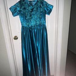 Turquoise Dress 