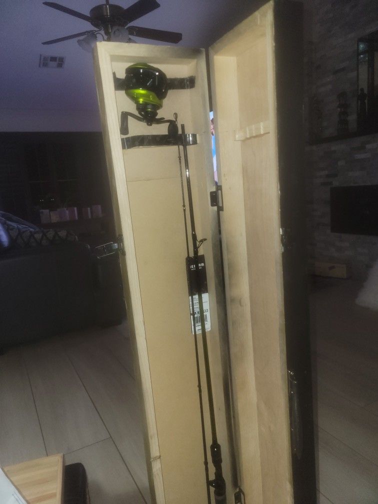 Handmade Hardwood Custom Made Fishing Rod Case