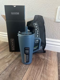BrüMate Era 30 oz Leakproof Straw Tumbler – Blue –