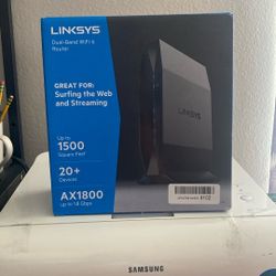 Link Sys Dual Band Wifi 6 Router 