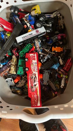 Box of hot wheel
