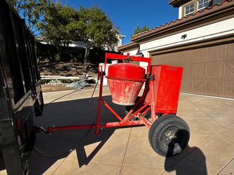 Canoga concrete mixer
