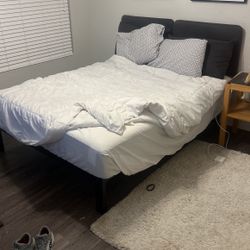 Bed Frame With Mattress Queen Metal