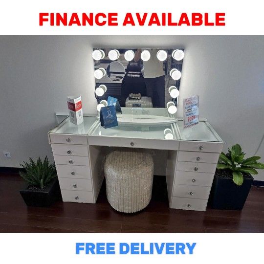 🔥  VANITY +  MIRROR  DEAL! / ¡OFERTA DE VANITY CON ESPEJO Only $999  / 🚚 FREE DELIVERY / ENTREGA GRATIS # DAMIAN